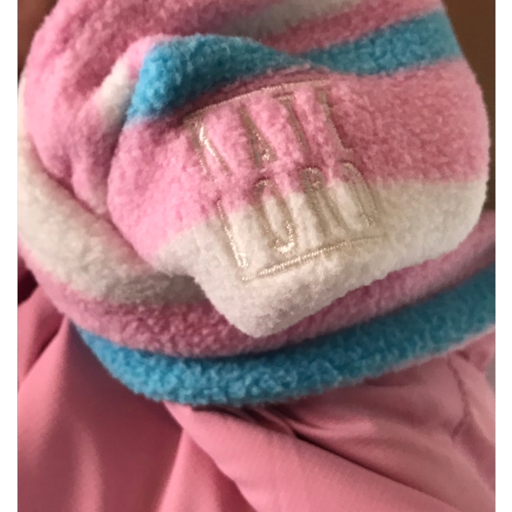 Nwt Kate lord pink. And white zip up vest - Picture 3 of 3
